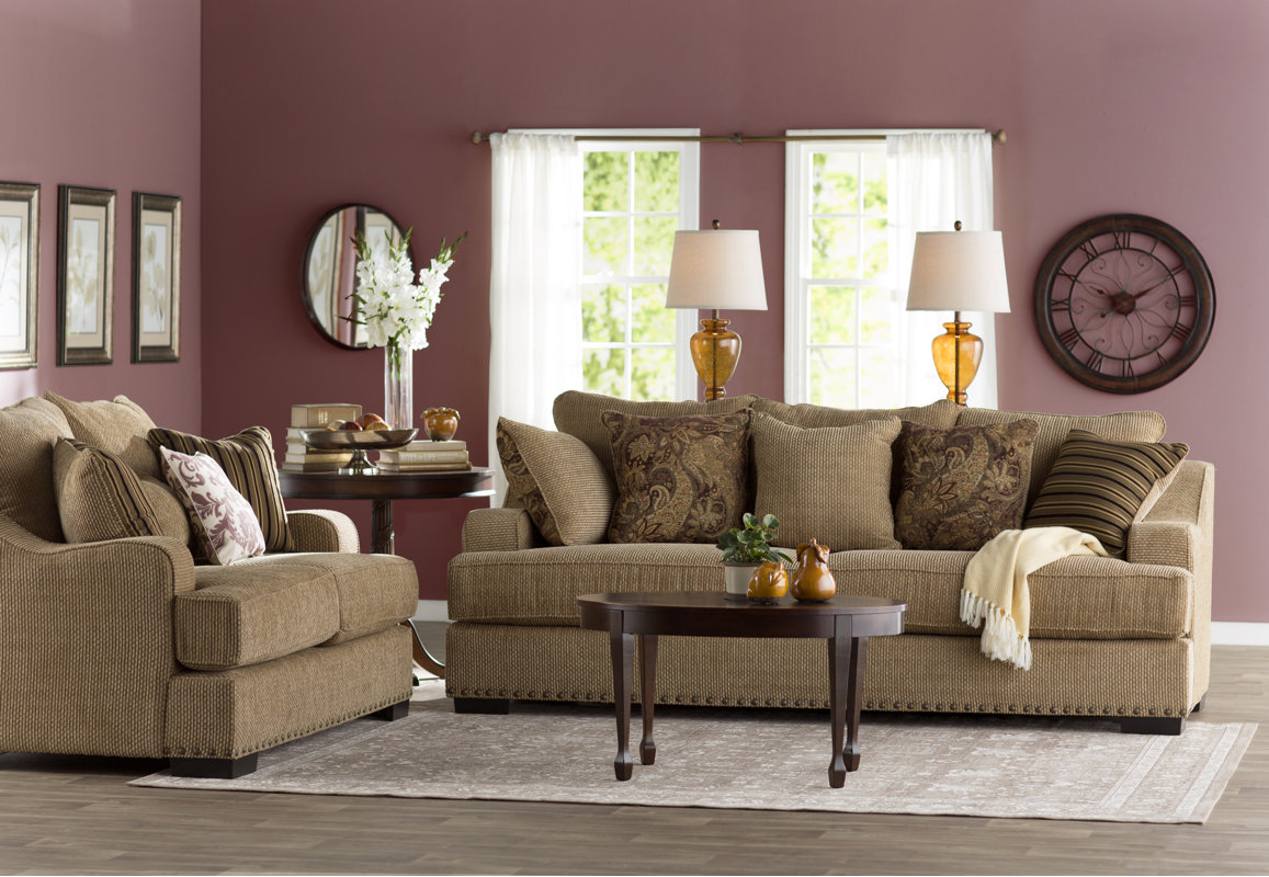 Traditional Living Room Design Photo by Wayfair